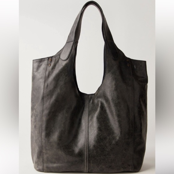 Free People Hadley Distressed Slouchy Shoulder Bag Tote, NWT - Picture 2 of 9